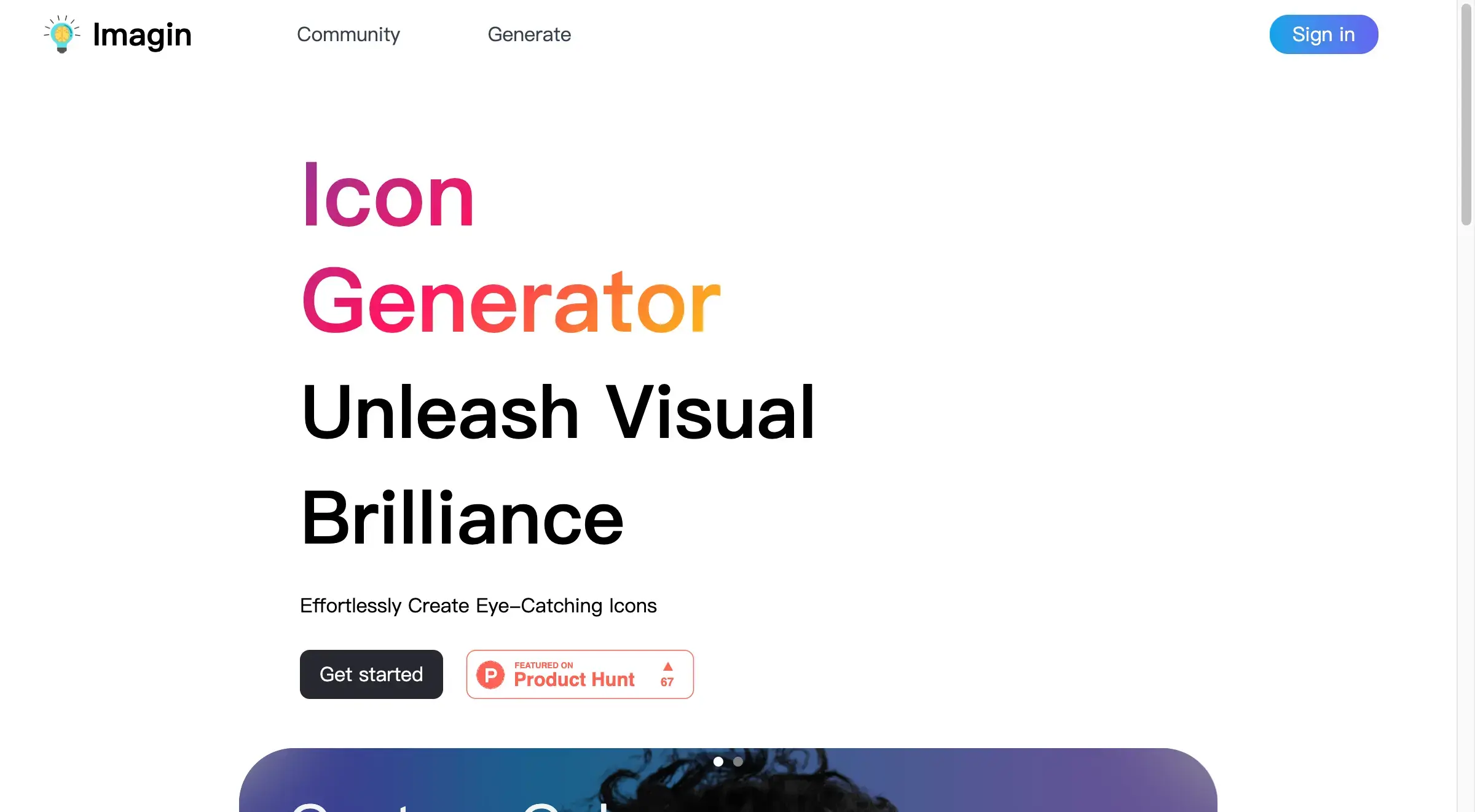 Imagin - AI Powered Icon Generation